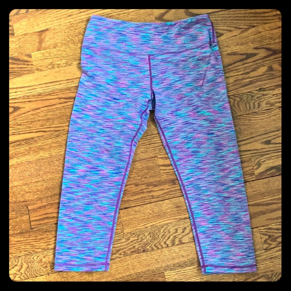 Glyder space dye legging crop